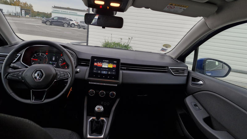 Renault Clio V Societe Blue Dci 85 Air Nav