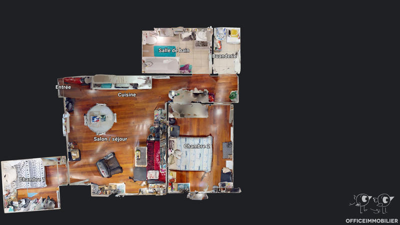 Appartement - 78 m² - 3 pièces