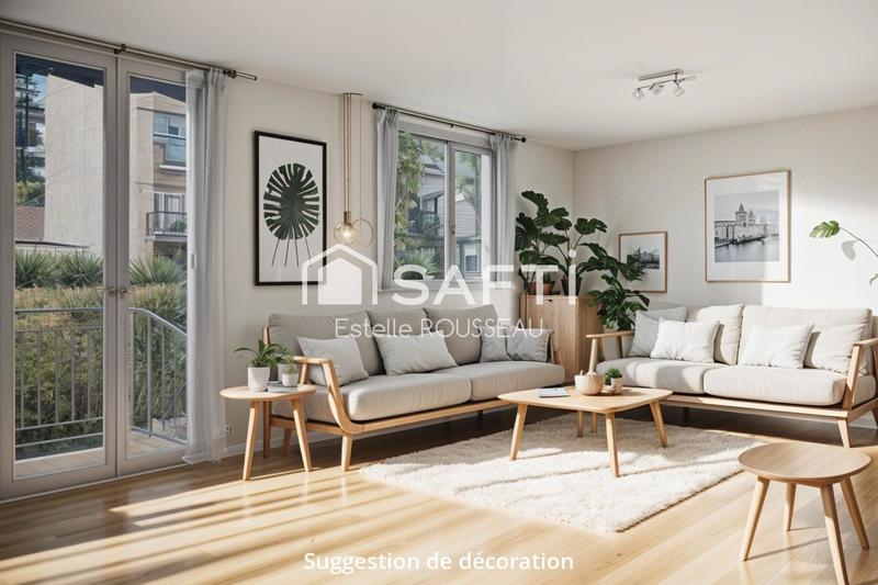 Appartement - 59 m² - 2 pièces