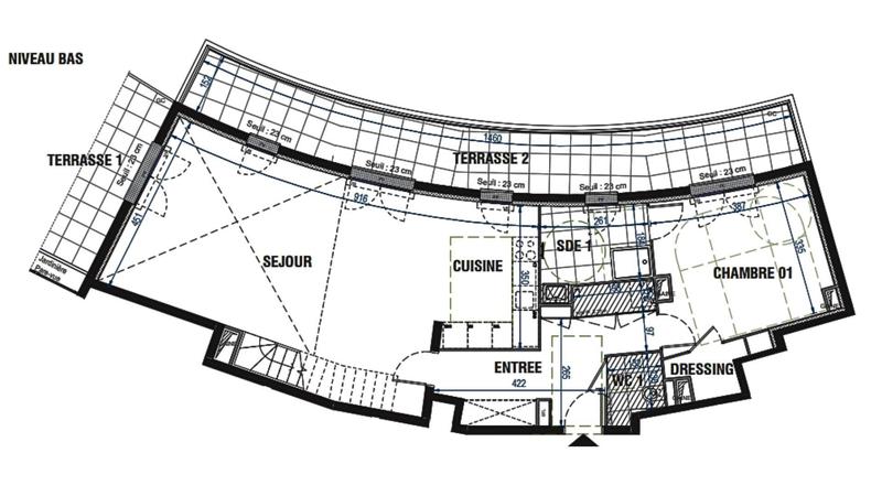 Duplex - 137 m² - 6 pièces