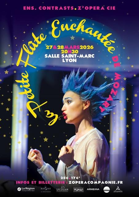 La petite flûte enchantée de W.A. Mozart en français