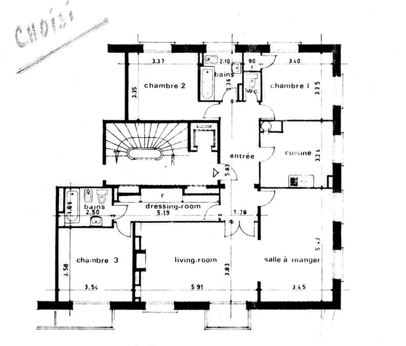 Appartement - 116 m² - 5 pièces