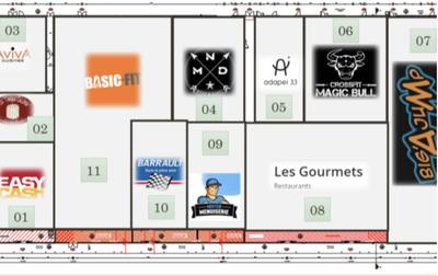 Local commercial - 446 m² - 3 pièces