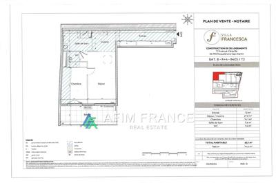 Appartement - 63 m² - 2 pièces
