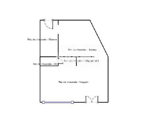 Local commercial - 60 m² - 3 pièces
