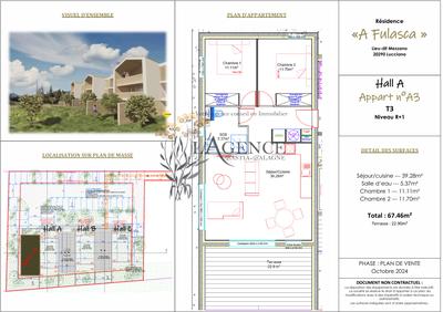 Appartement - 67 m² - 3 pièces