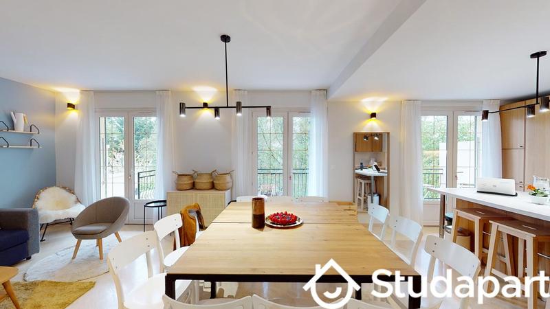 Chambre - 22 m² - 1 pièce