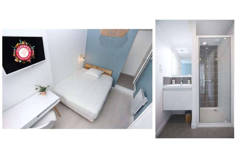 Chambre - 8 m² - 1 pièce