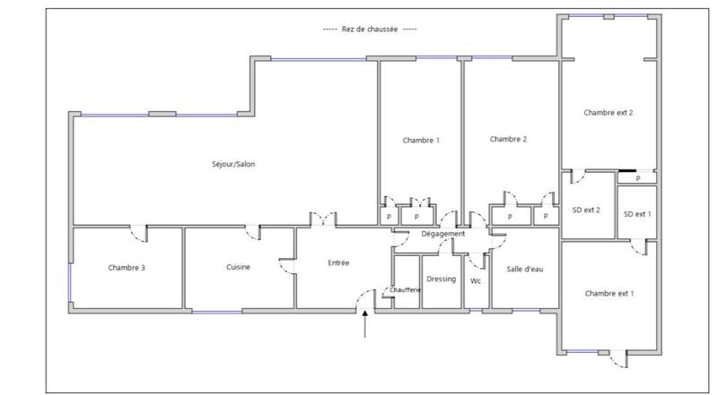 Maison - 110 m² - 5 pièces