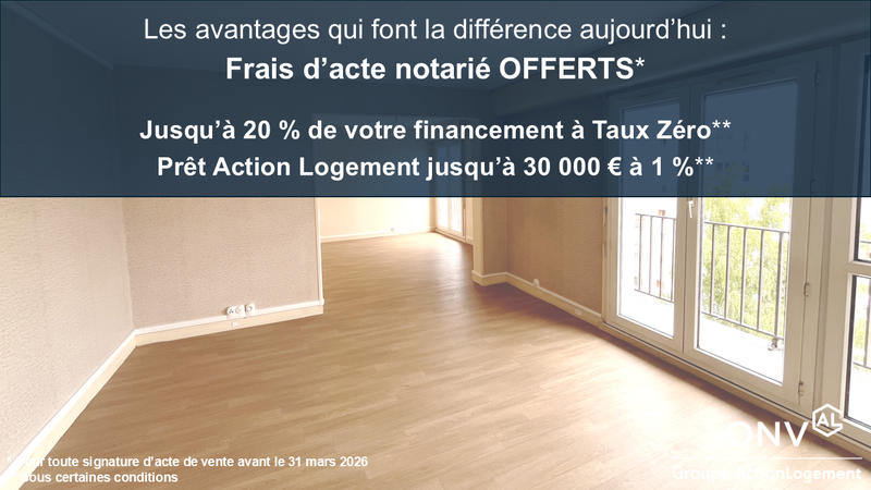 Appartement - 76 m² - 3 pièces