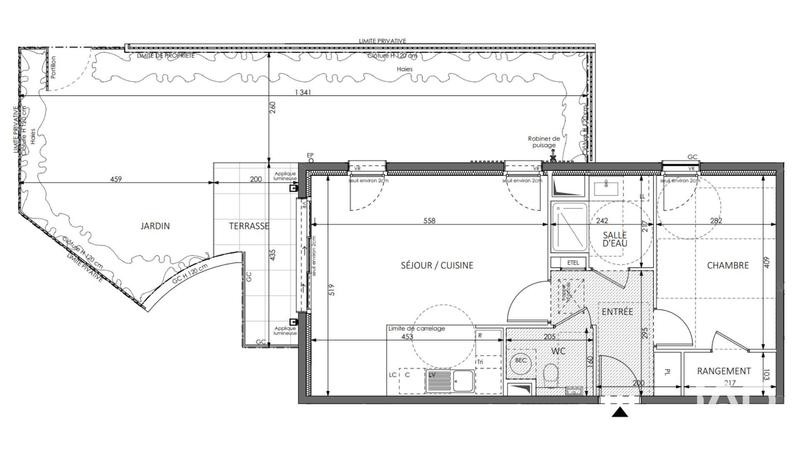 Appartement - 54 m² - 2 pièces