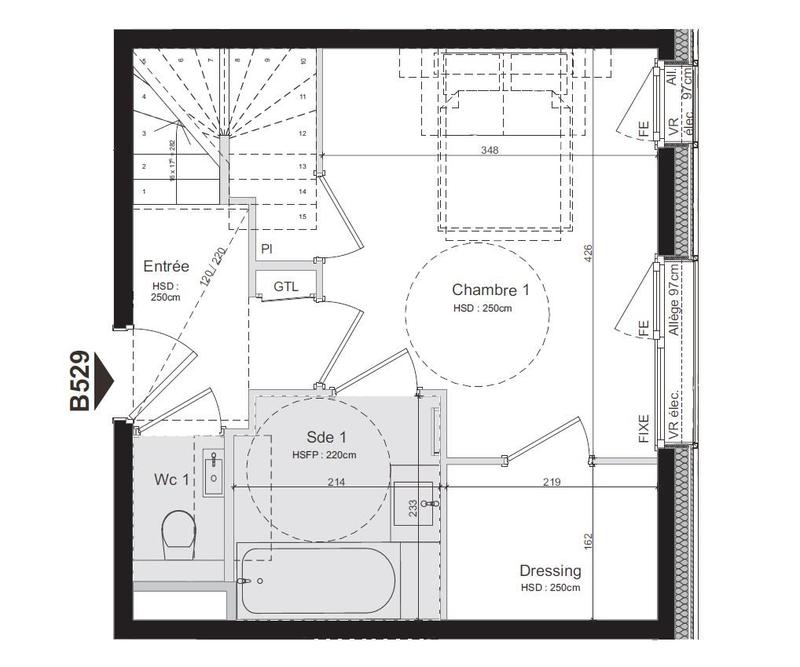 Duplex - 134 m² - 5 pièces