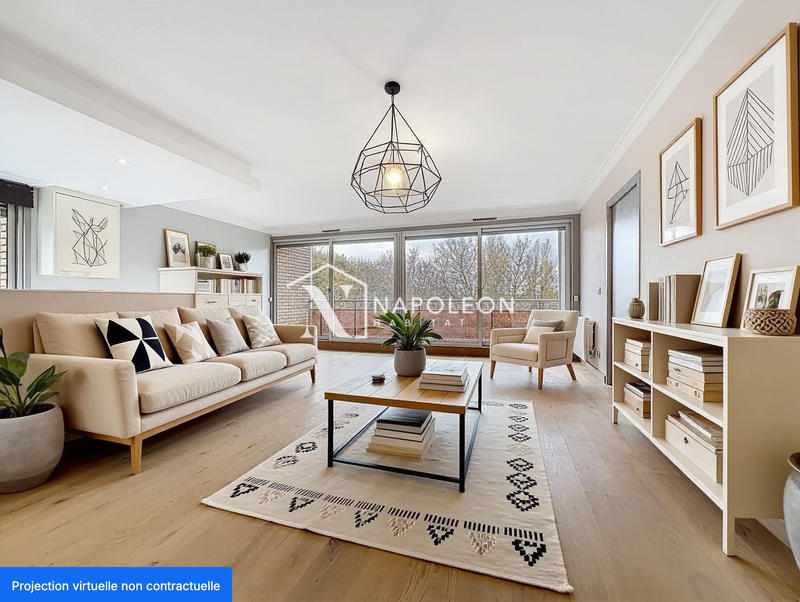 Appartement - 95 m² - 4 pièces