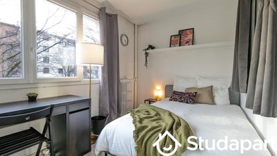 Chambre - 9 m² - 1 pièce