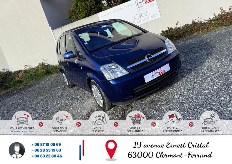 Opel Meriva 1.4 I 16v 90cv Twinport * 153000km*Moteur à Chaine*Ct Révision Ok*Pneus m+s*Véhicule Sous Garantie*100 Points de Contrôles*CarteGrise Moitié prix (Véhicule plus 10 ans)*Climatisation*Fixation Isofix*Autoradio Bluetooth Prise aux Usb
