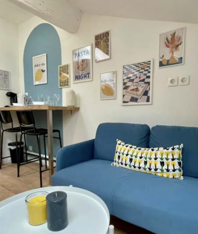 Appartement ancien - 15 m² - 2 pièces