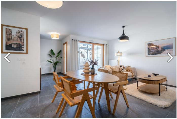 Appartement - 61 m² - 3 pièces