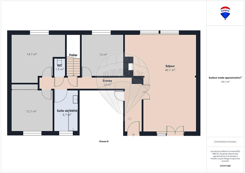 Maison - 126 m² - 7 pièces