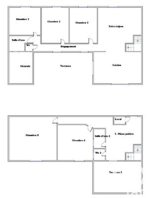 Appartement - 148 m² - 4 pièces