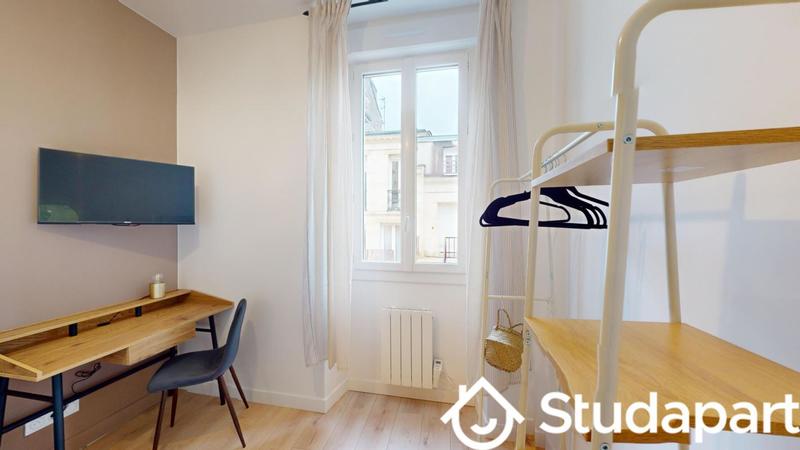 Chambre - 11 m² - 1 pièce