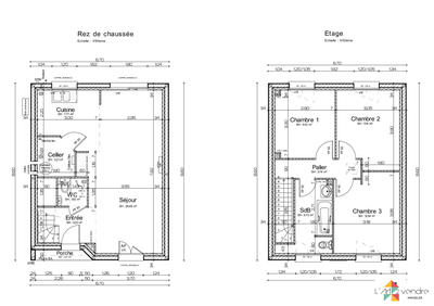 Maison - 86 m² - 4 pièces