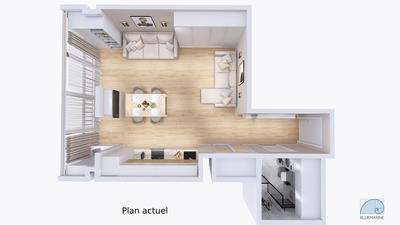 Appartement - 39 m² - 1 pièce