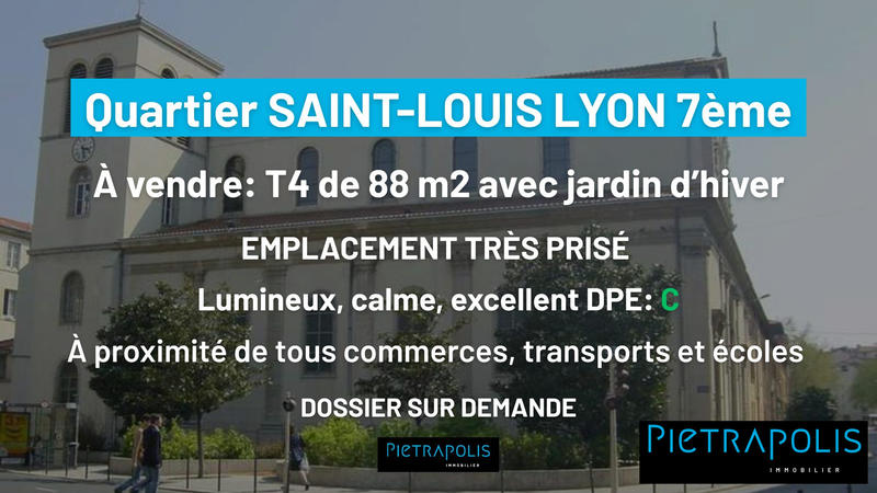 Appartement - 80 m² - 4 pièces