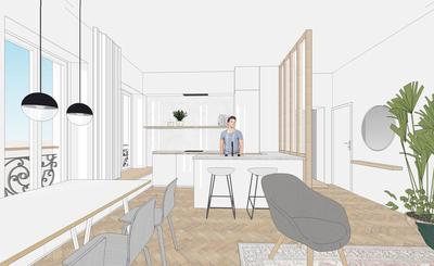 Appartement - 95 m² - 4 pièces