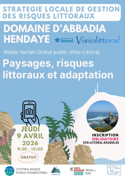 Paysages, risques littoraux et adaptation à Hendaye