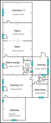 Maison de campagne - 157 m² - 9 pièces