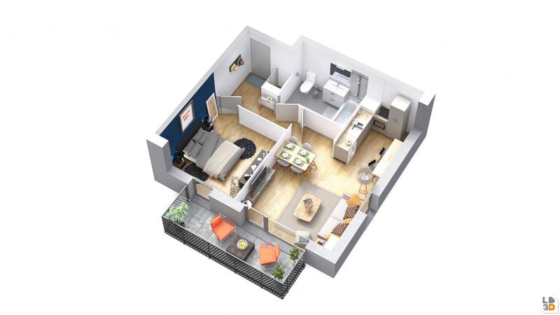 Appartement - 42 à 94 m² - 2 à 4 pièces