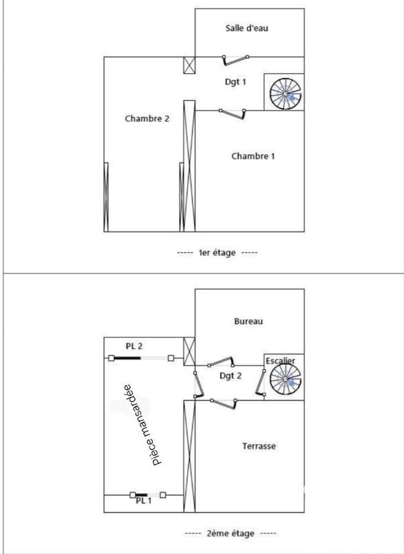 Maison de village - 84 m² - 3 pièces