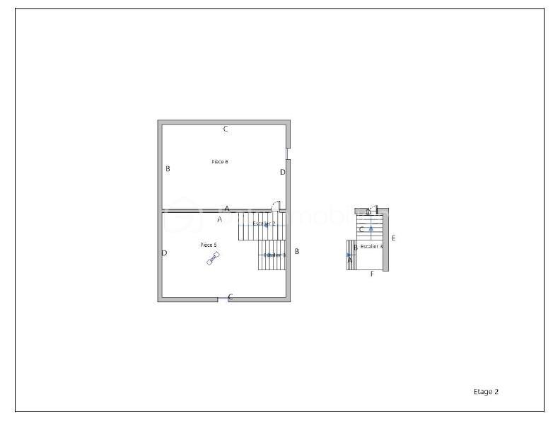 Maison de village - 60 m² - 6 pièces