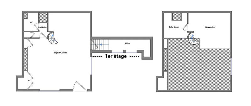 Appartement - 49 m² - 2 pièces
