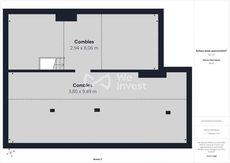 Maison - 138 m² - 6 pièces