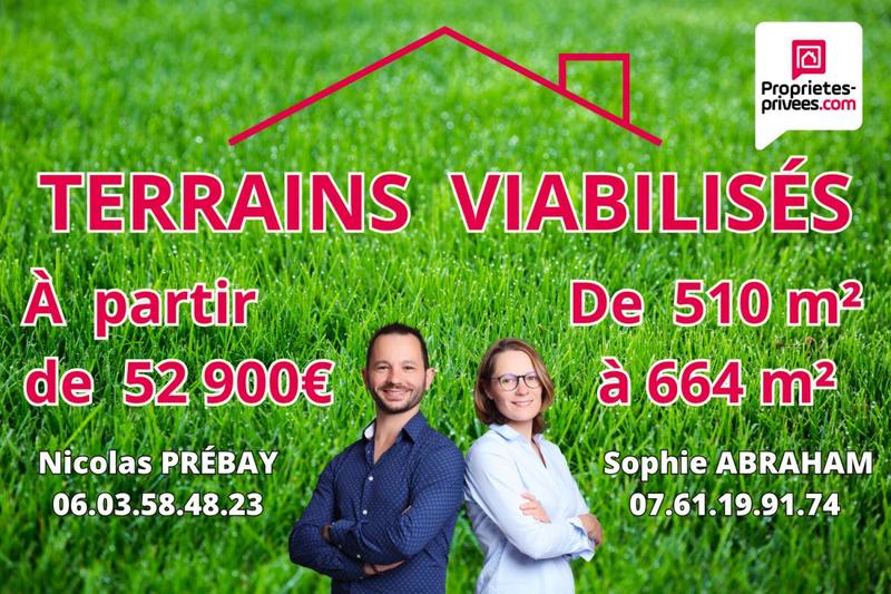 Terrain constructible - 510 m²