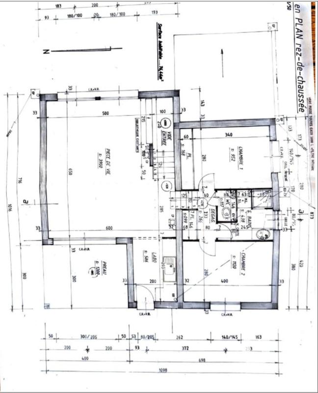Maison - 76 m² - 3 pièces