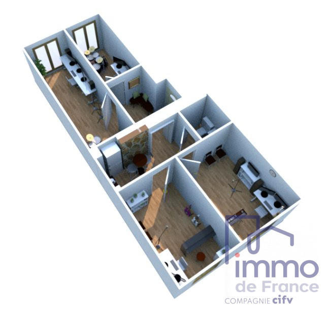 Local commercial - 68 m² - 4 pièces