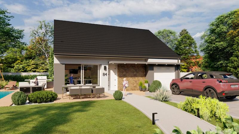 Maison - 84 m² - 5 pièces