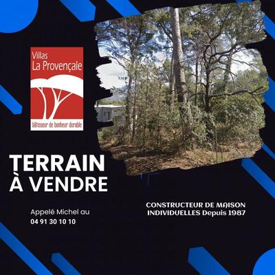 Terrain constructible - 850 m²