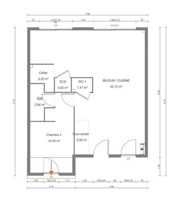 Maison - 117 m² - 5 pièces