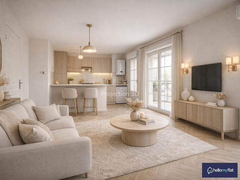 Appartement - 39 m² - 2 pièces