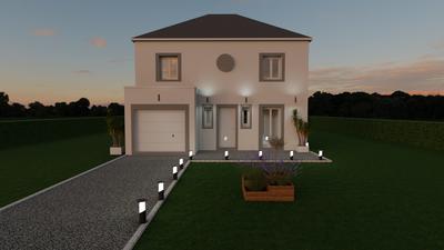 Maison - 90 m² - 5 pièces