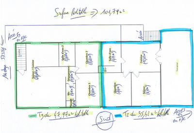 Maison - 102 m² - 5 pièces