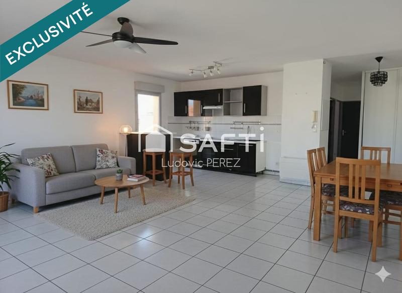 Appartement - 66 m² - 3 pièces