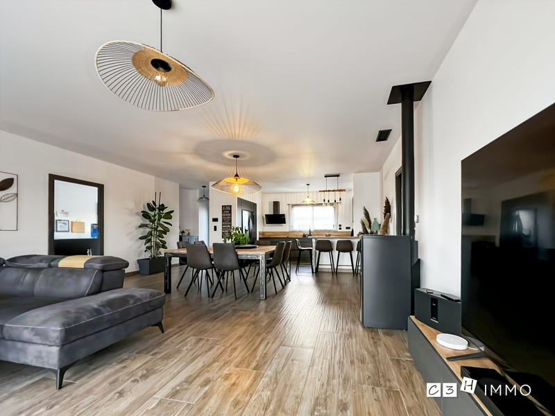 Maison contemporaine - 140 m² - 5 pièces
