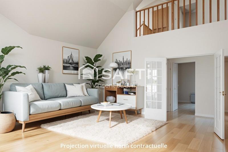 Duplex - 74 m² - 3 pièces