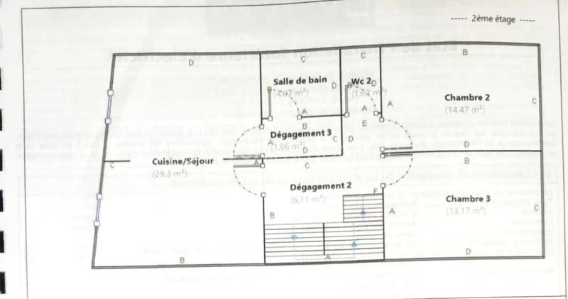 Appartement - 146 m² - 6 pièces