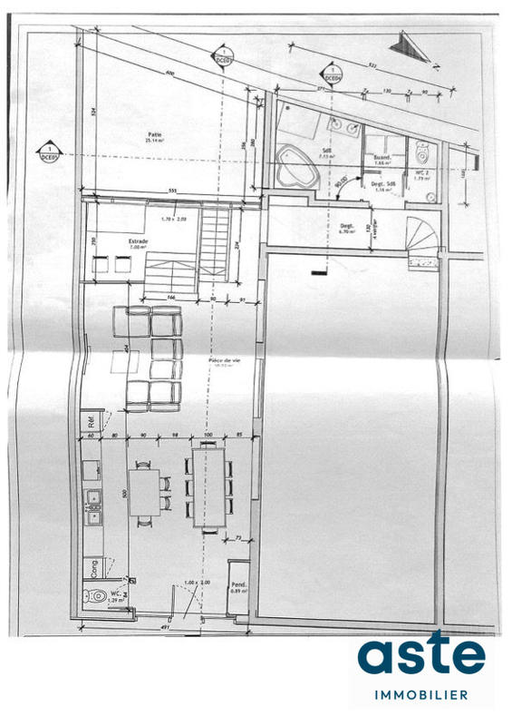 Loft - 171 m² - 5 pièces