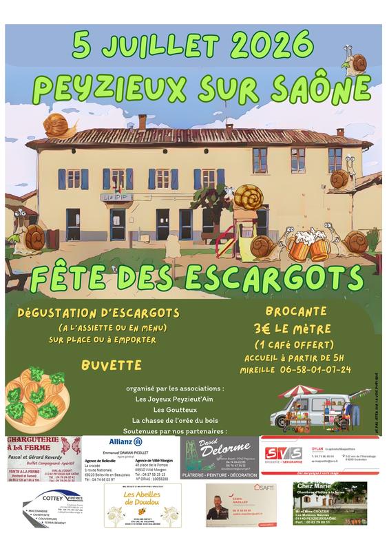Fête de l'escargot et vide grenier